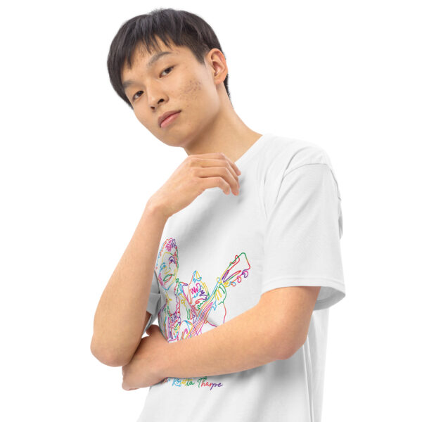 Sister Rosetta Tharpe: Men's Heavyweight Tee - Colorful Logo - Image 13