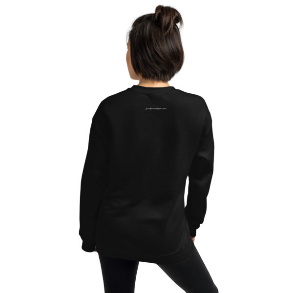 Loïs Mailou Jones: Unisex Sweatshirt - White Logo - Image 5