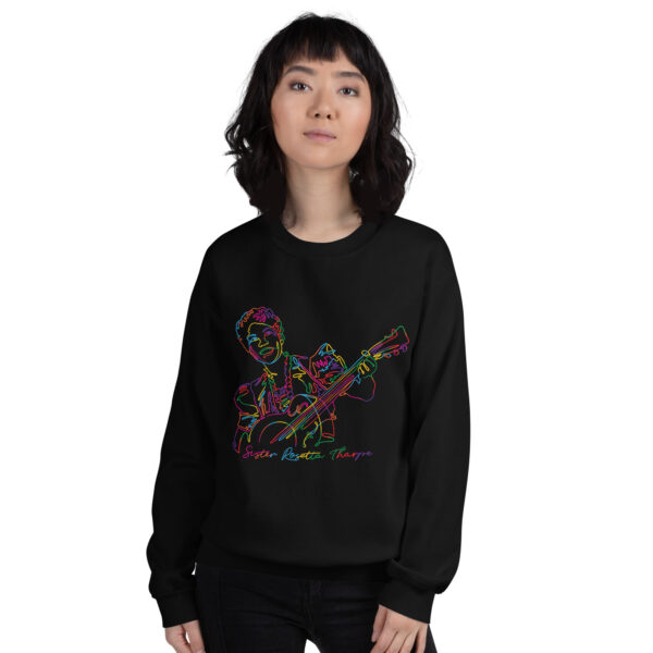 Sister Rosetta Tharpe: Unisex Sweatshirt - Colorful Logo