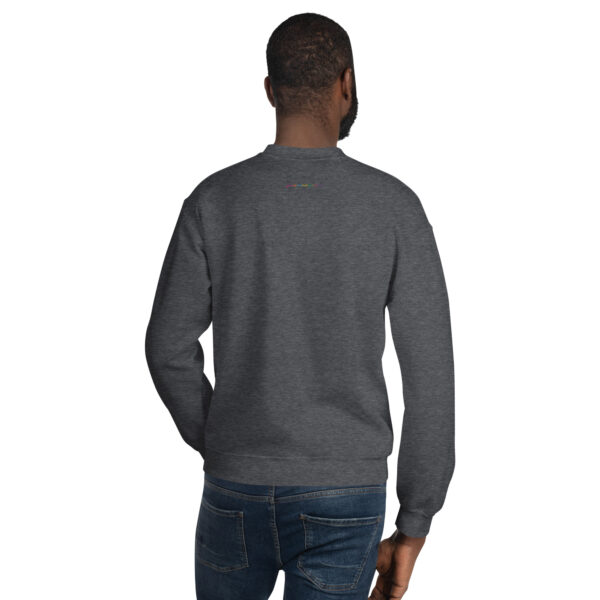 Medgar Evers: Unisex Sweatshirt - Colorful Logo - Image 8