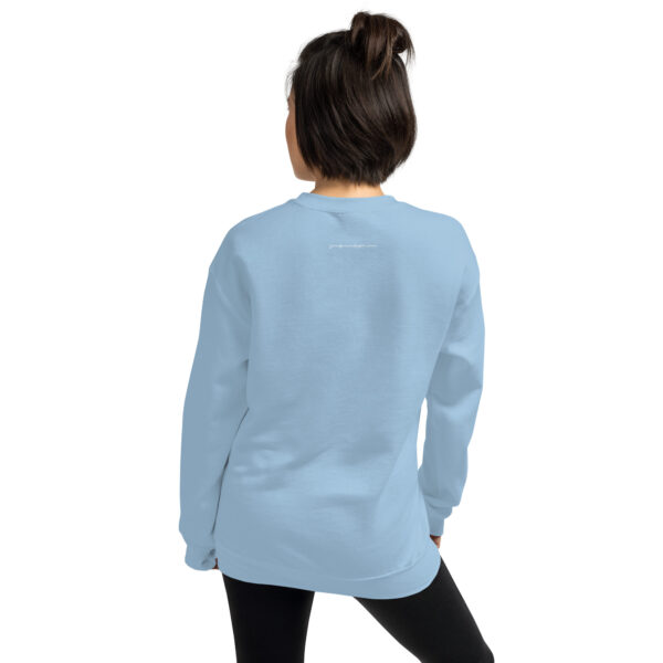Loïs Mailou Jones: Unisex Sweatshirt - White Logo - Image 9