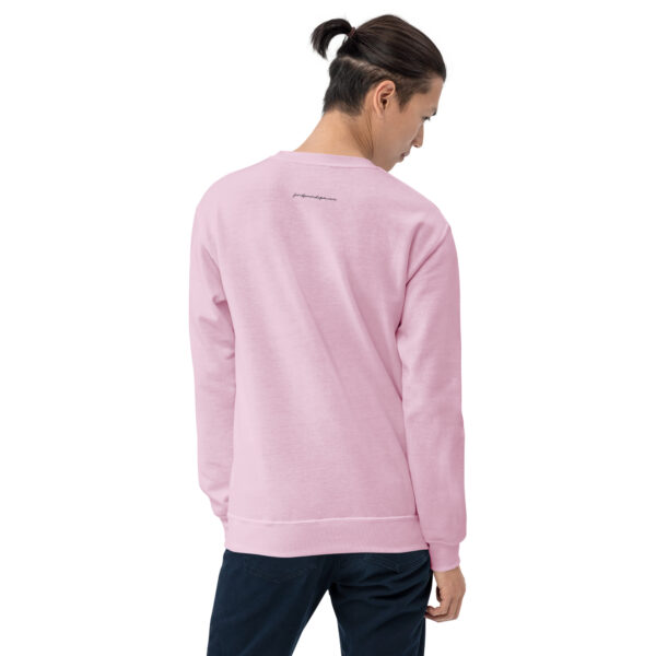 Loïs Mailou Jones: Unisex Sweatshirt - Black Logo - Image 9