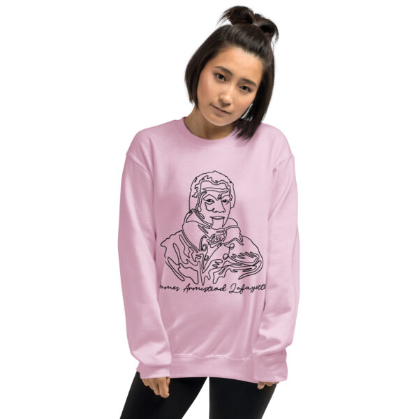 James Armistead Lafayette: Unisex Sweatshirt - Black Logo