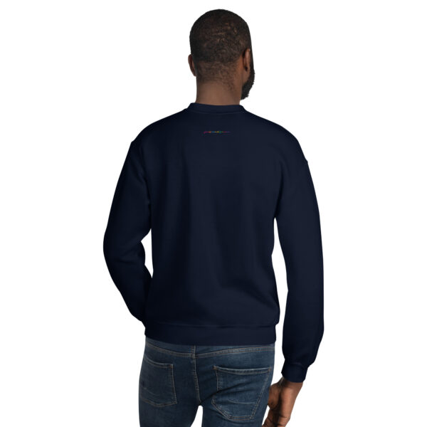 Medgar Evers: Unisex Sweatshirt - Colorful Logo - Image 6