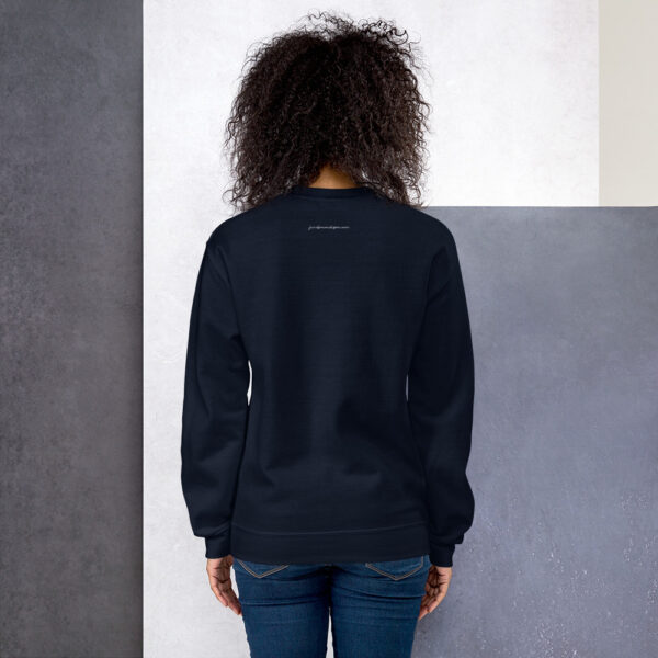 Medgar Evers: Unisex Sweatshirt - White Logo - Image 5