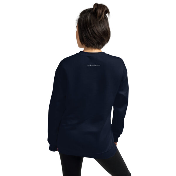 Loïs Mailou Jones: Unisex Sweatshirt - White Logo - Image 7