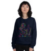Loïs Mailou Jones: Unisex Sweatshirt - Colorful Logo - Image 5
