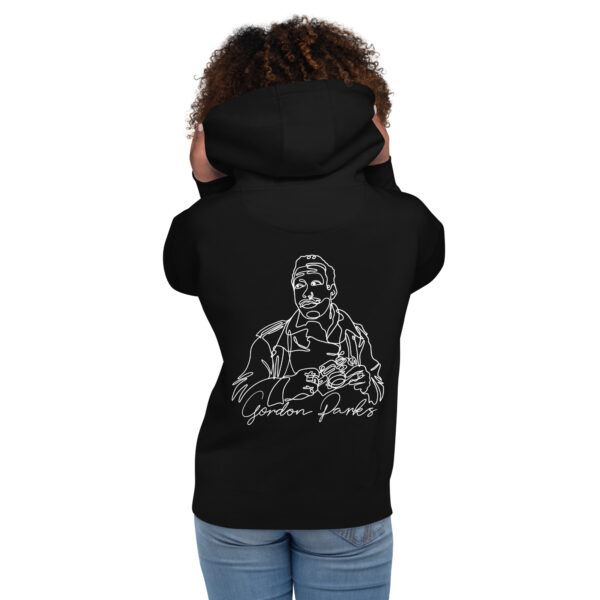 Gordon Parks: Unisex Hoodie - White Logo