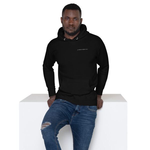 Loïs Mailou Jones: Unisex Hoodie - White Logo
