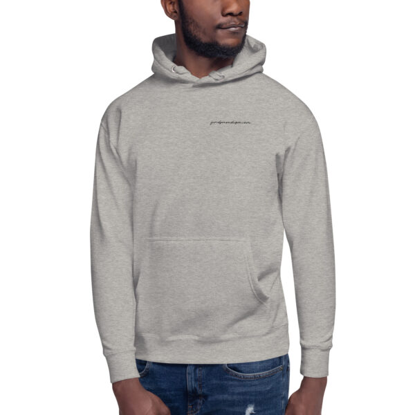 Jane Bolin: Unisex Hoodie - Black Logo - Image 4