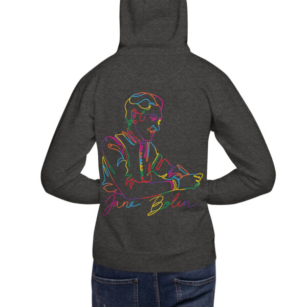 Jane Bolin: Unisex Hoodie - Colorful Logo - Image 6