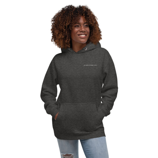 Shirley Chisholm: Unisex Hoodie - White Logo - Image 6