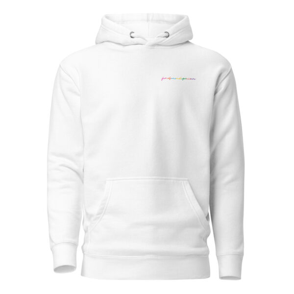 Shirley Chisholm: Unisex Hoodie - Colorful Logo - Image 2