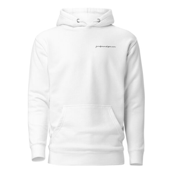 James Armistead Lafayette: Unisex Hoodie - Black Logo - Image 2