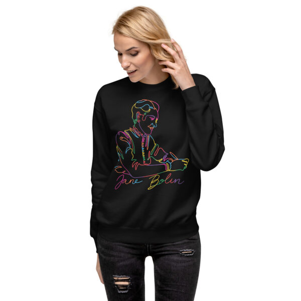 Jane Bolin: Unisex Sweatshirt - Colorful Logo
