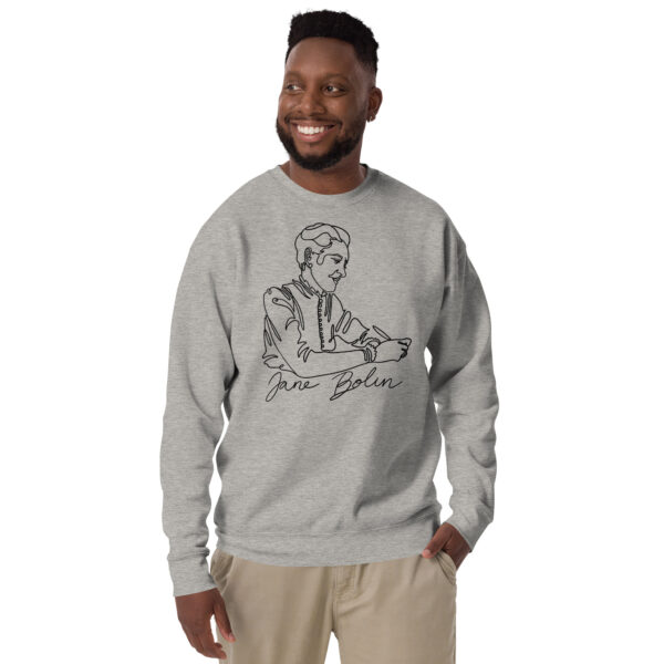 Jane Bolin: Unisex Sweatshirt - Black Logo