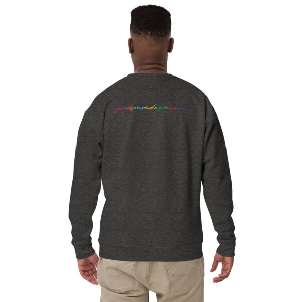 Jesse Leroy Brown: Unisex Sweatshirt - Colorful Logo - Image 6