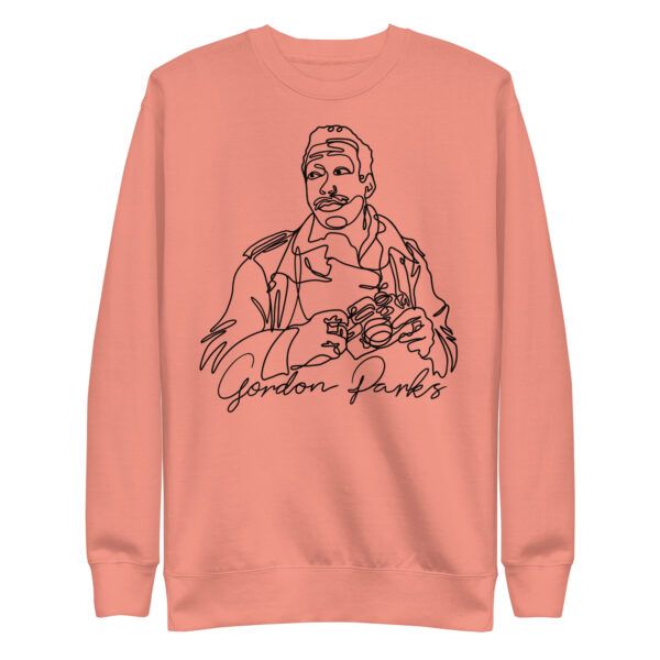Gordon Parks: Unisex Sweatshirt - Black Logo - Image 3