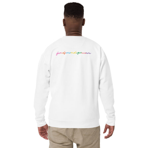 Jesse Leroy Brown: Unisex Sweatshirt - Colorful Logo - Image 9