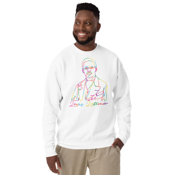 Lewis Latimer: Unisex Sweatshirt - Colorful - Image 8