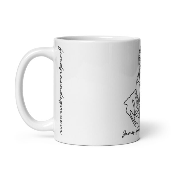 James Armistead Lafayette: Glossy Mug - Black Logo - Image 3