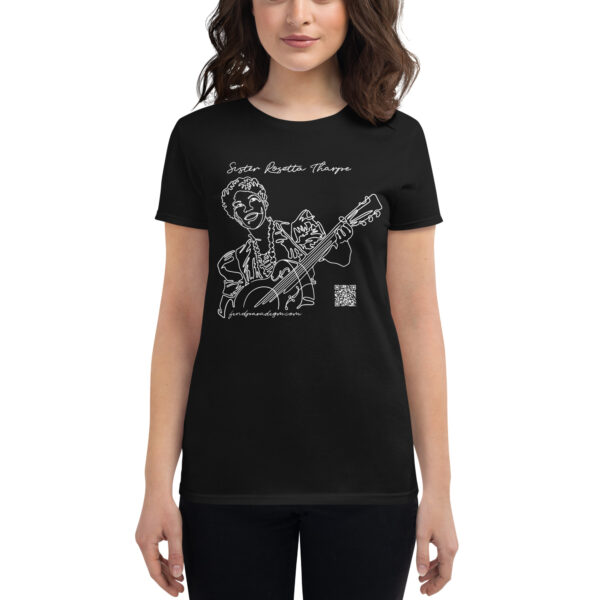 Sister Rosetta Tharpe Interactive Women's Tee - White