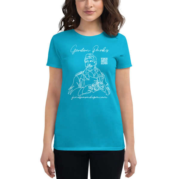 Gordon Parks Interactive Women's Tee - White - Image 4