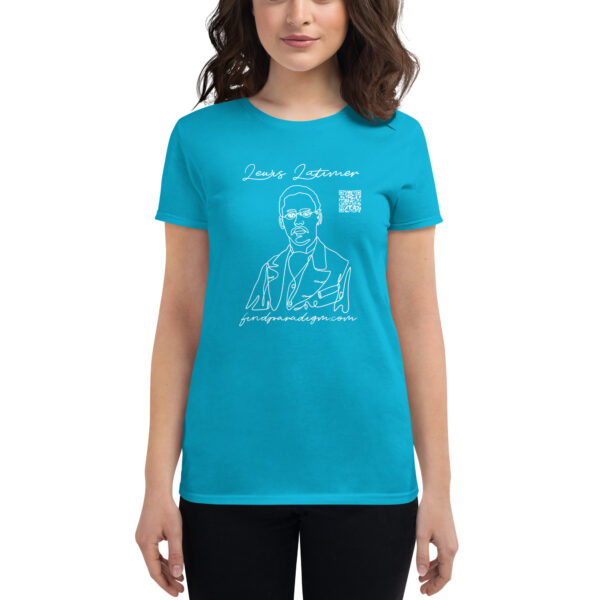 Lewis Latimer Interactive Women's Tee - White - Image 6