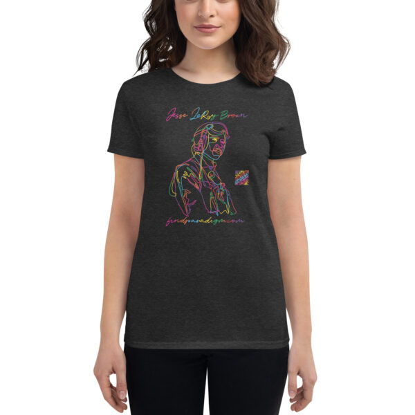Jesse Leroy Brown Interactive Women's Tee - Image 3