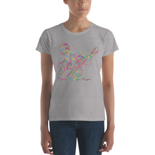 Sister Rosetta Tharpe: Fitted Women's T-Shirt - Color Logo - Image 6