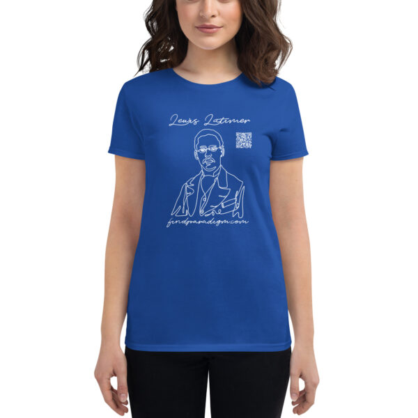 Lewis Latimer Interactive Women's Tee - White - Image 5