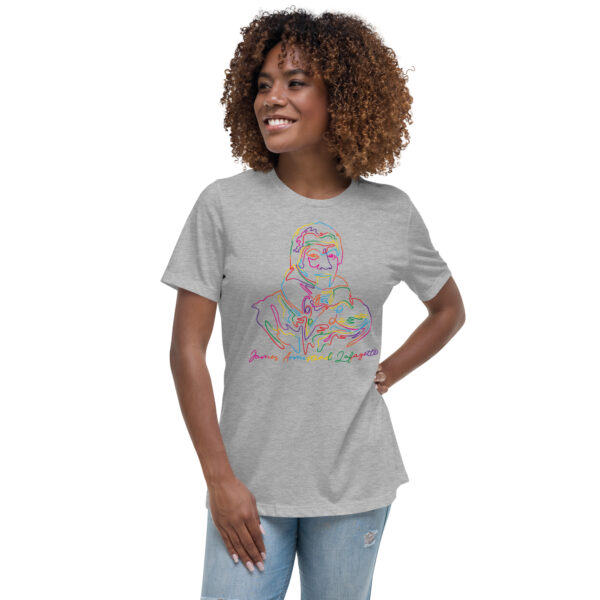 James Armistead Lafayette: Relaxed T-Shirt - Colorful Logo - Image 6