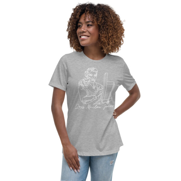 Loïs Mailou Jones: Relaxed T-Shirt - White Logo - Image 13