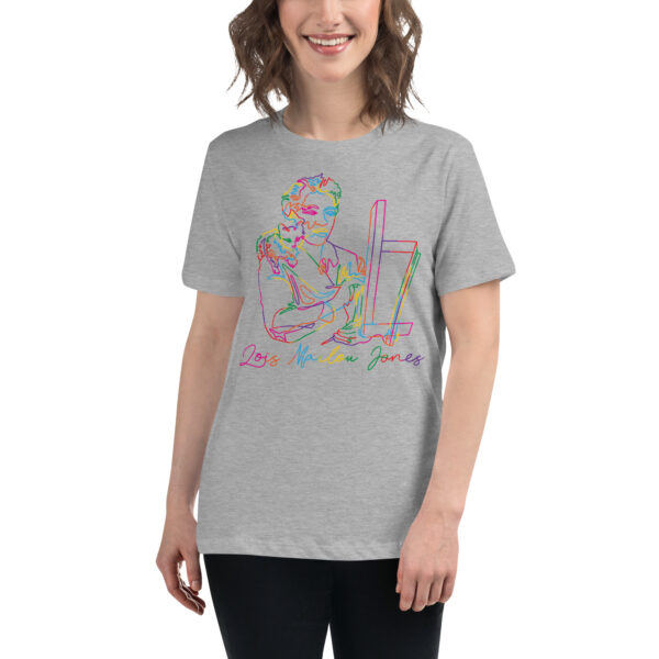Loïs Mailou Jones: Relaxed T-Shirt - Colorful Logo - Image 6