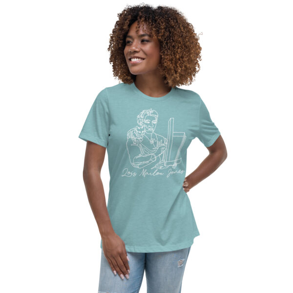 Loïs Mailou Jones: Relaxed T-Shirt - White Logo - Image 12