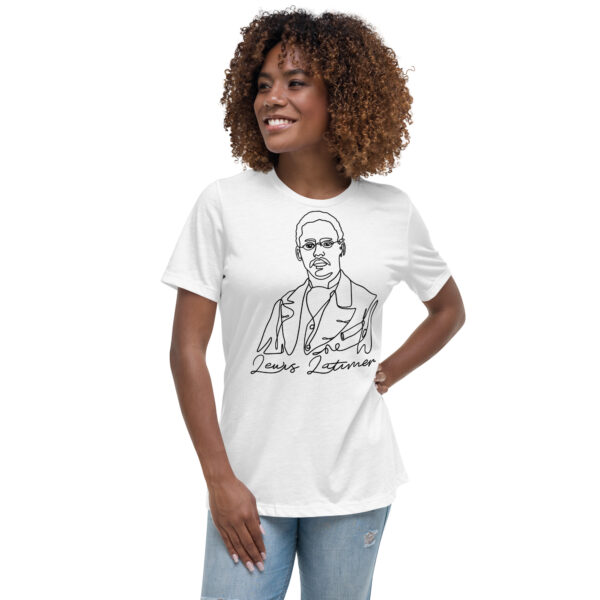 Lewis Latimer: Relaxed T-Shirt - Black Logo